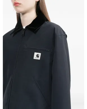 Carhartt WIP ベルベットカラーのパッチジャケット ブルー - サムネイル5