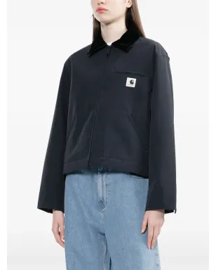 Carhartt WIP ベルベットカラーのパッチジャケット ブルー - サムネイル3