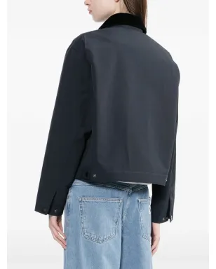 Carhartt WIP ベルベットカラーのパッチジャケット ブルー - サムネイル4