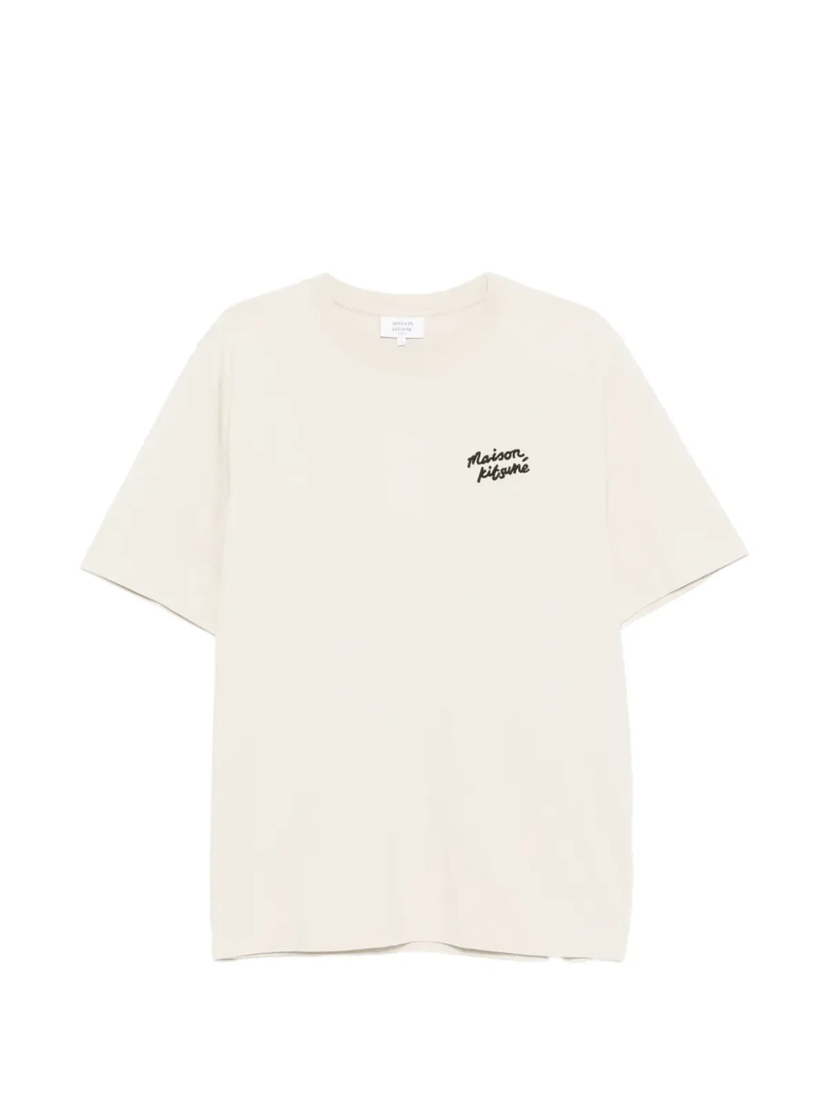 Maison Kitsuné 刺繍ロゴ Tシャツ - 画像1