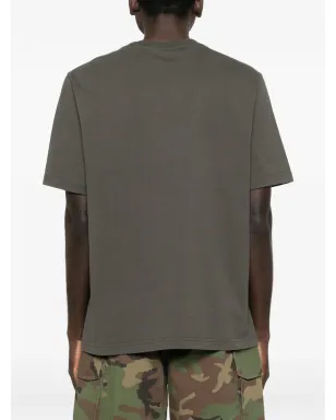 Maison Kitsuné crewneck logo T-shirt - Grey - サムネイル4
