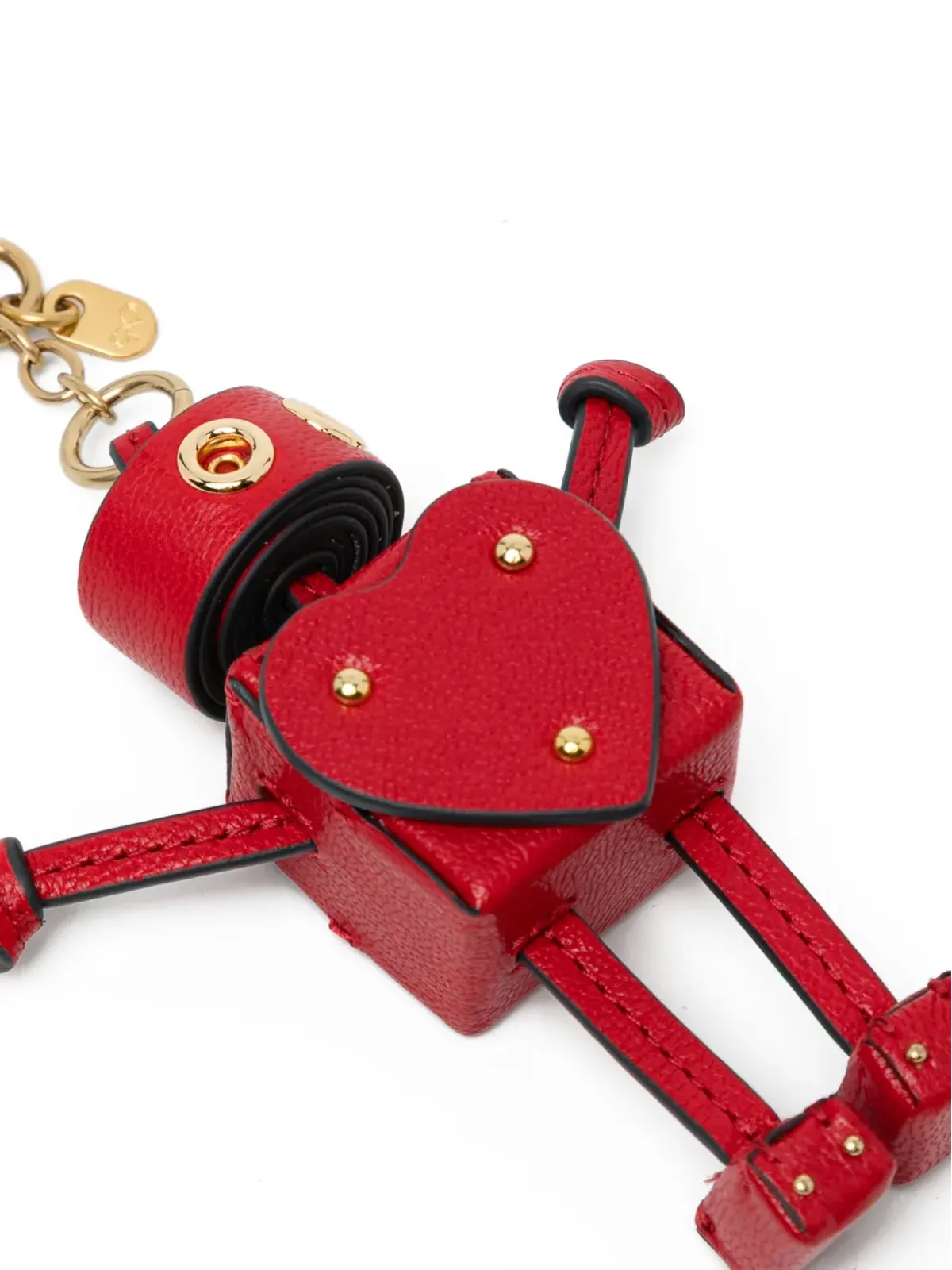 Anya Hindmarch スタッズハート キーリング - 画像3