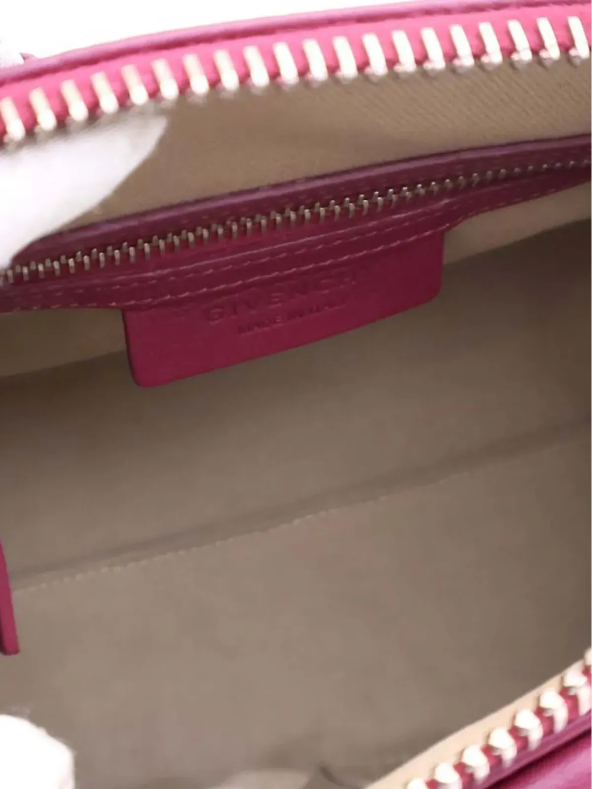 Givenchy Pre-Owned ミニシュガーゴートスキン アンティゴナ サッチェル - ピンク - 画像5