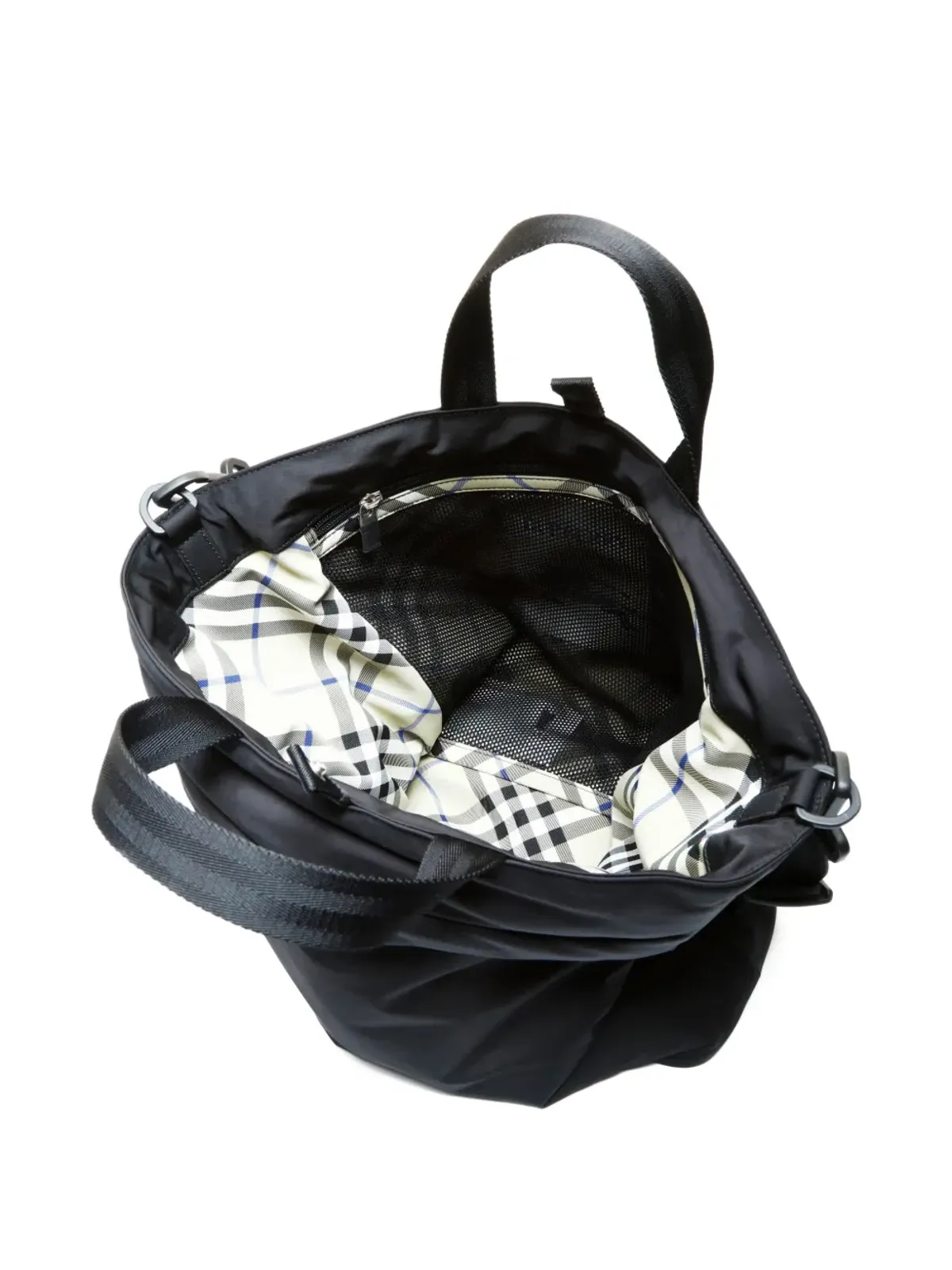 Burberry Pre-Owned ジップトートバッグ - ブラック - 画像4