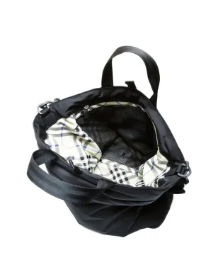 Burberry Pre-Owned ジップトートバッグ - ブラック - サムネイル4