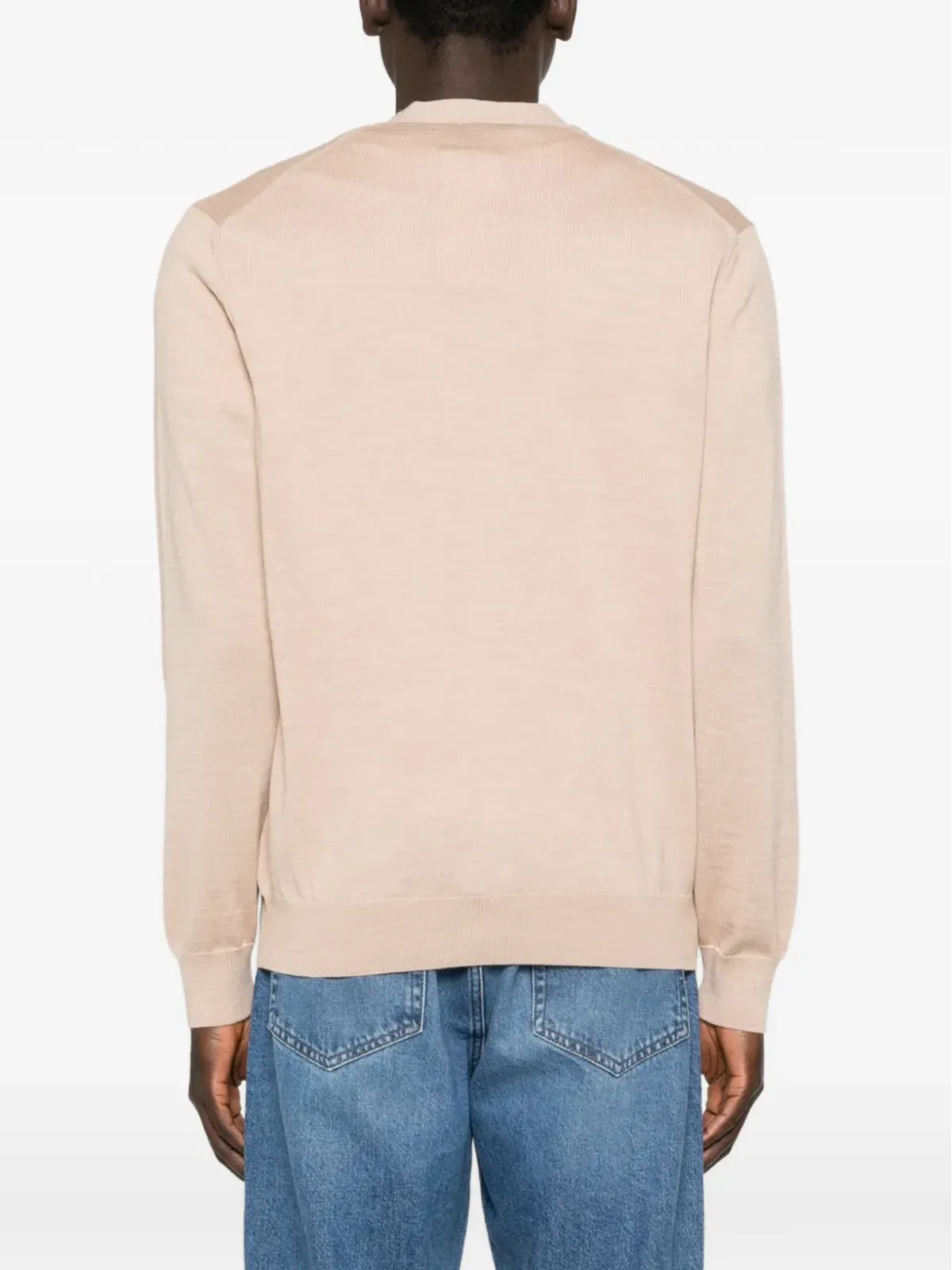 Maison Kitsuné フォックスモチーフ ポケットカーディガン - Neutrals - 画像4