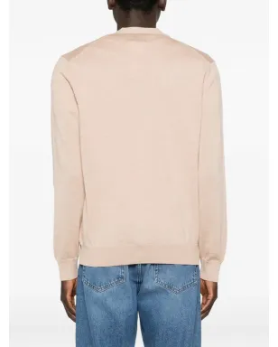 Maison Kitsuné フォックスモチーフ ポケットカーディガン - Neutrals - サムネイル4