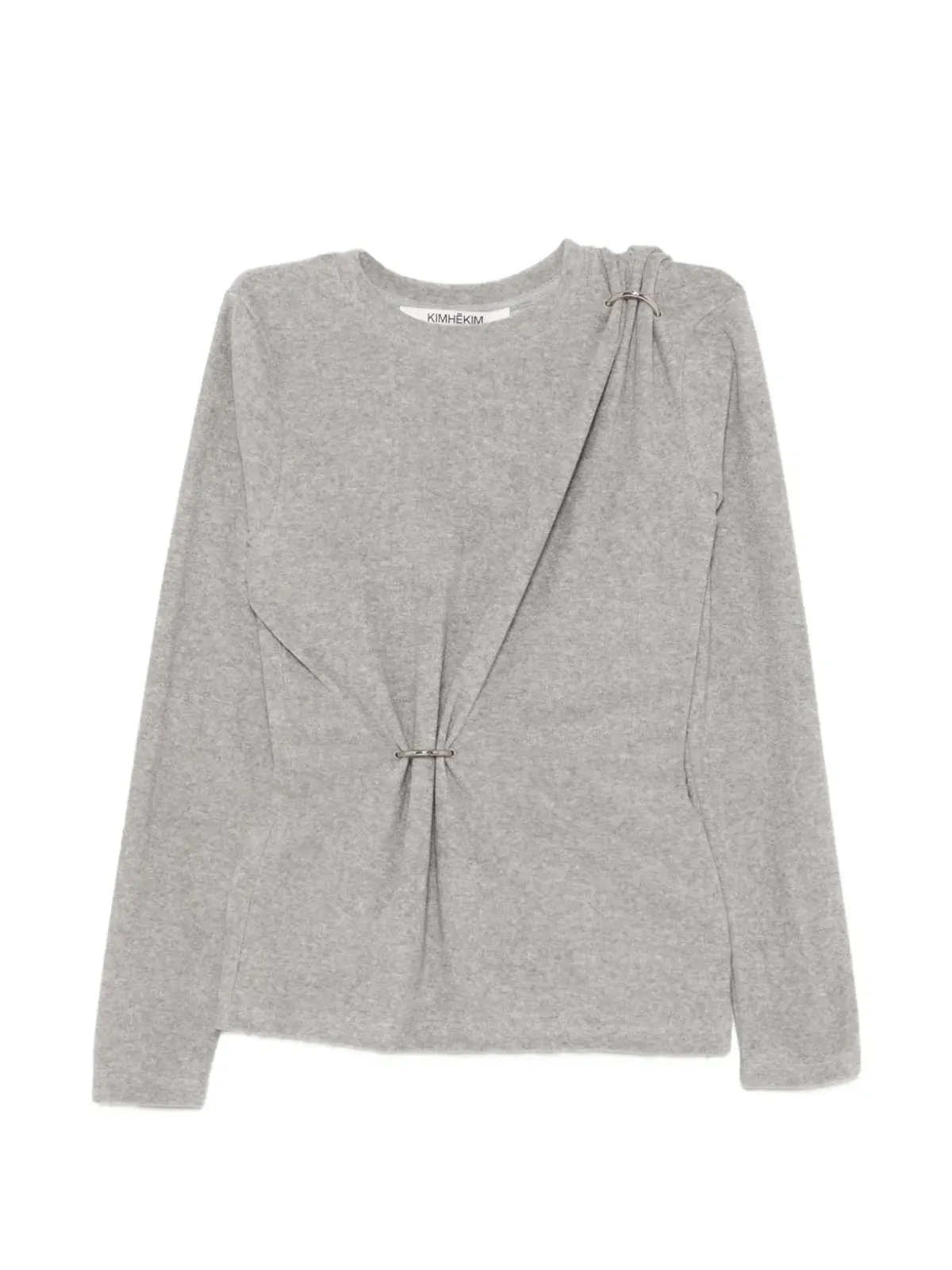 Kimhekim Rebecca top - Grey - 画像1
