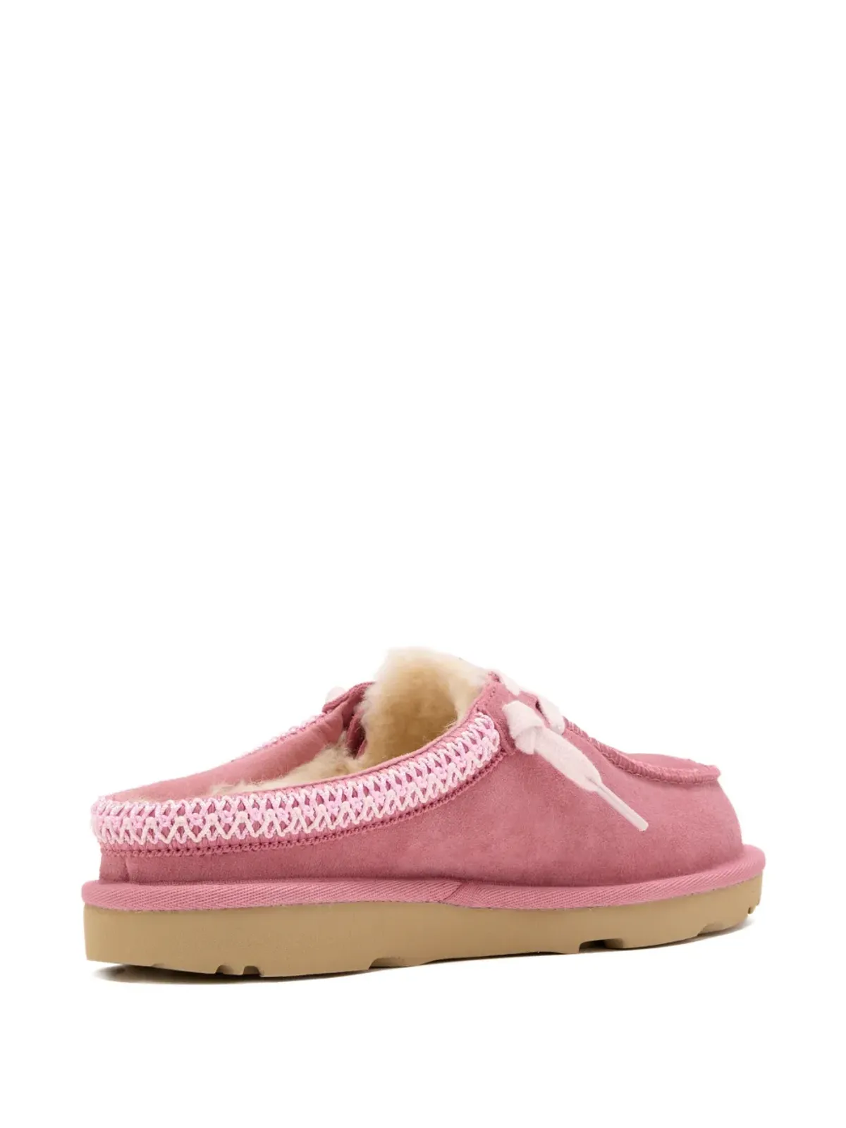 UGG Kids Tasman レースアップミュール ピンク - 画像2