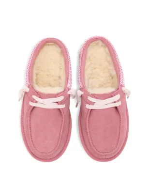 UGG Kids Tasman レースアップミュール ピンク - サムネイル3