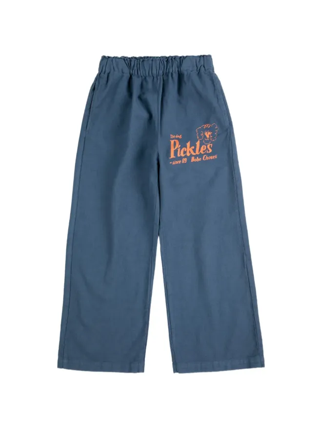 Bobo Choses Bobo Choses ピクルス・ザ・ドッグ トラウザーズ ブルーの商品画像