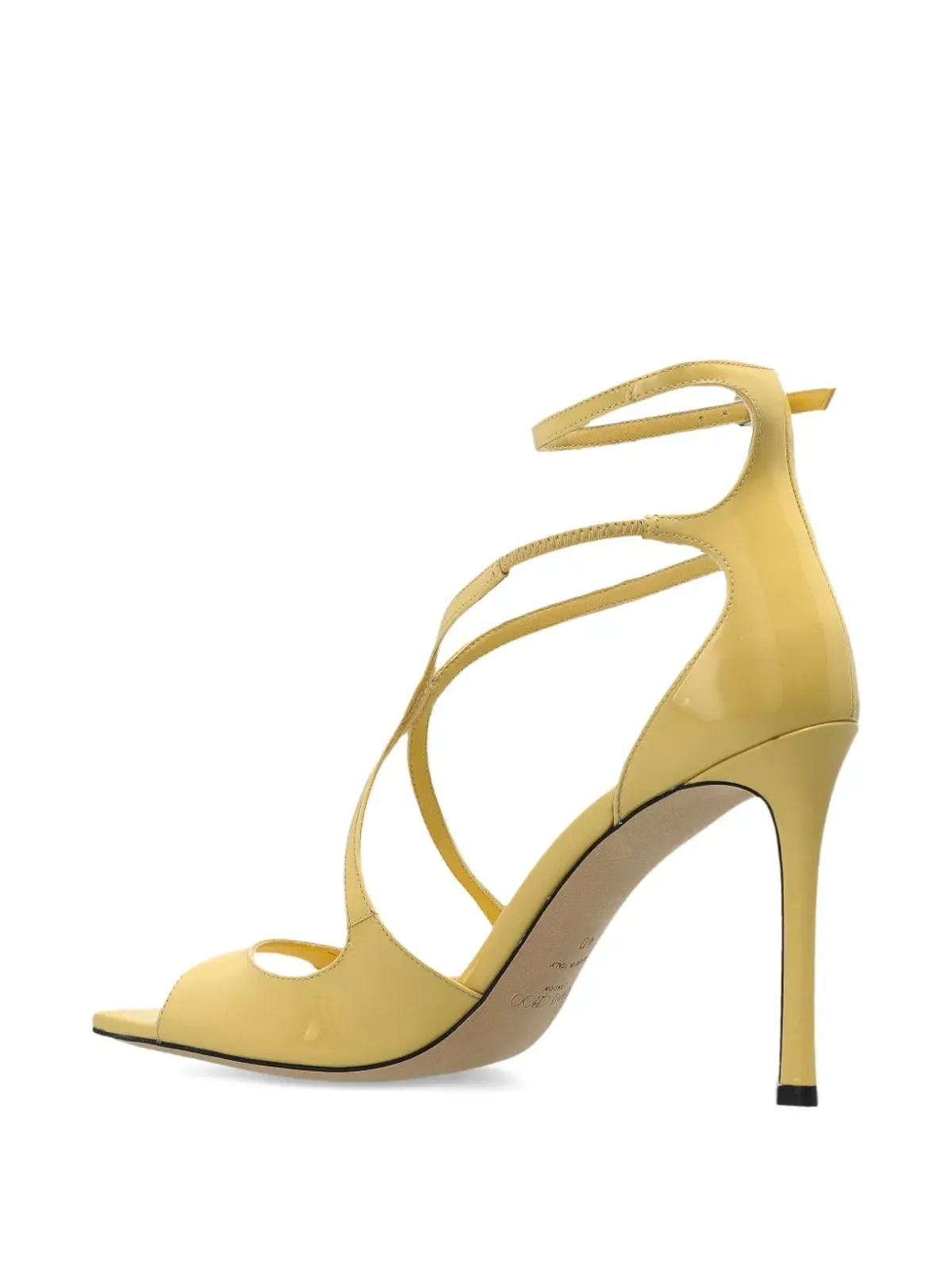 Jimmy Choo Azia クロスストラップサンダル - 画像3