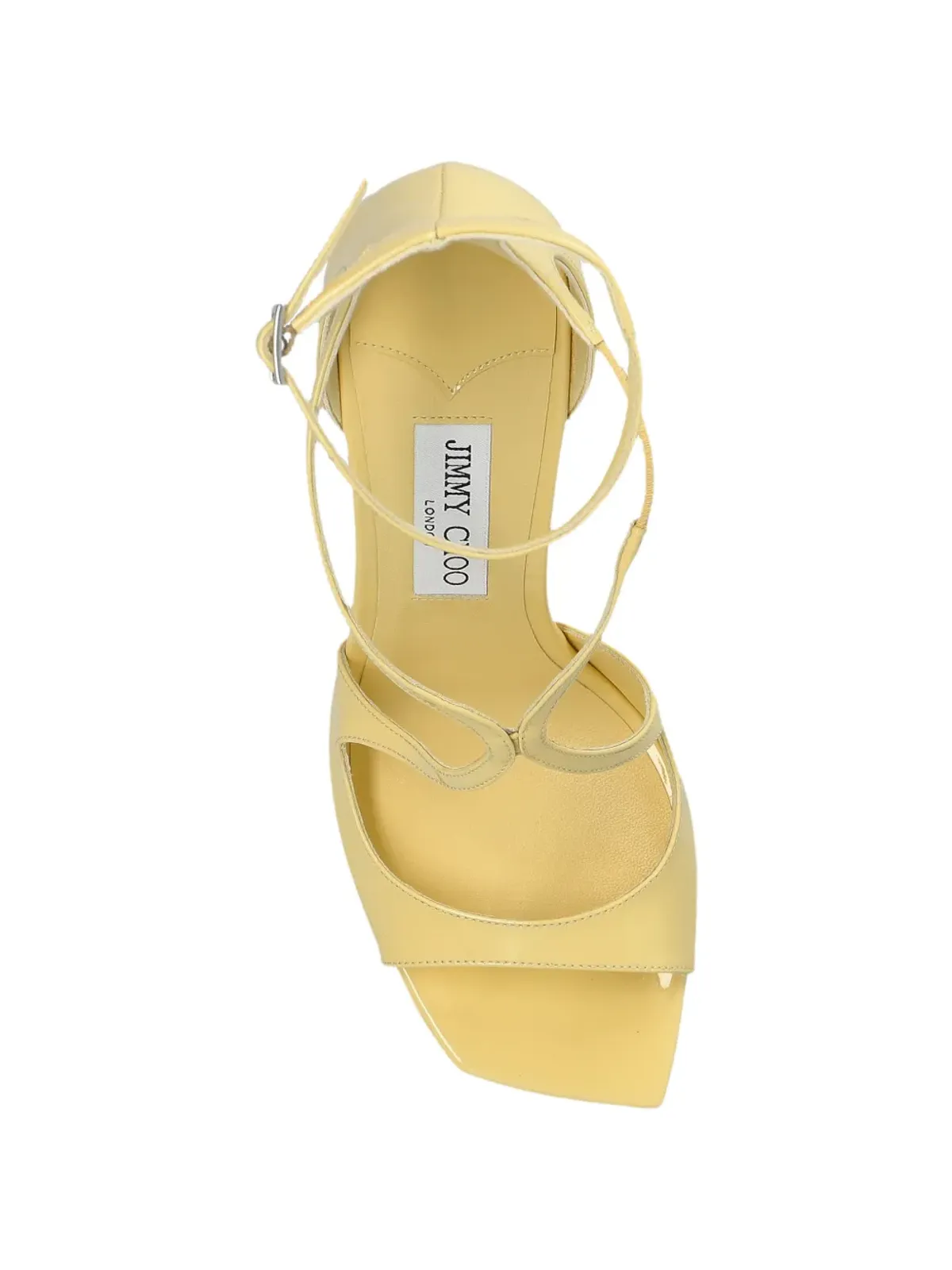 Jimmy Choo Azia クロスストラップサンダル - 画像4