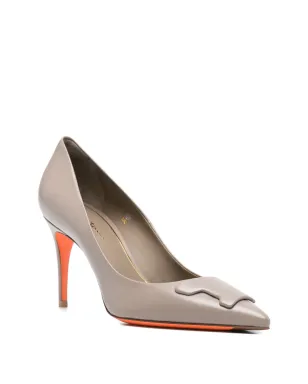 Santoni レザーパンプス - サムネイル2