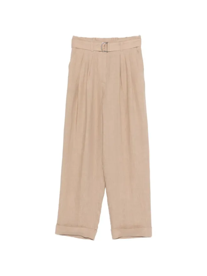 PANICALE PANICALE ベルト付きプリーツパンツの商品画像