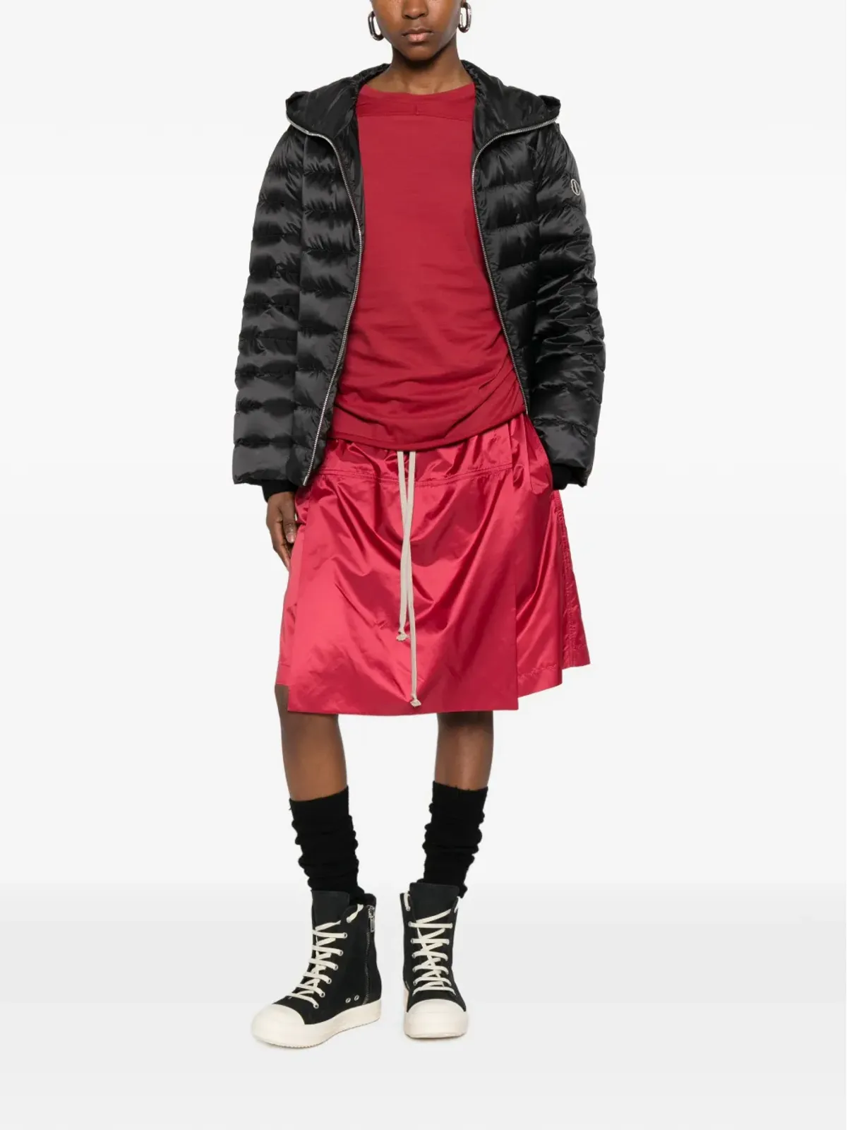 Moncler + Rick Owens ドローストリングショーツ - 画像3