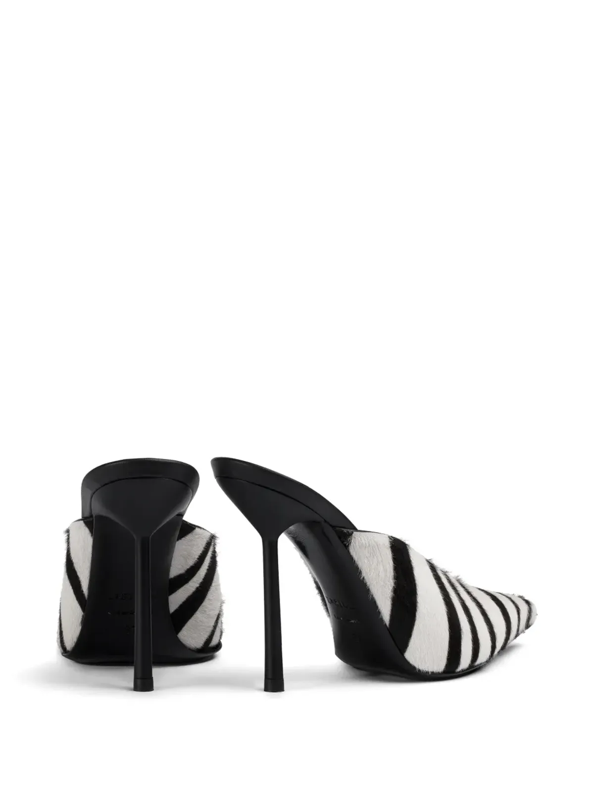 Le Silla Clivage mules - White - 画像3