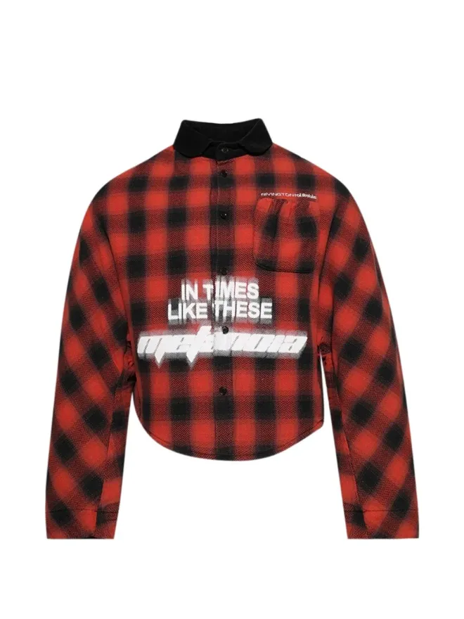 RRR123 RRR123 In Times Like These Abraxas jacket - Redの商品画像