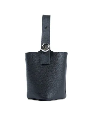 LOEWE ペブル ロゴ装飾 バケットバッグ - ブラック - サムネイル1