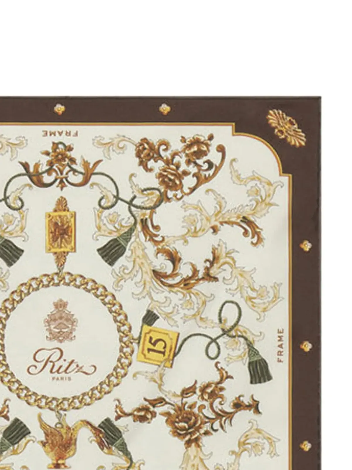 FRAME Ritz Parisコラボ プリントスカーフ - 画像2
