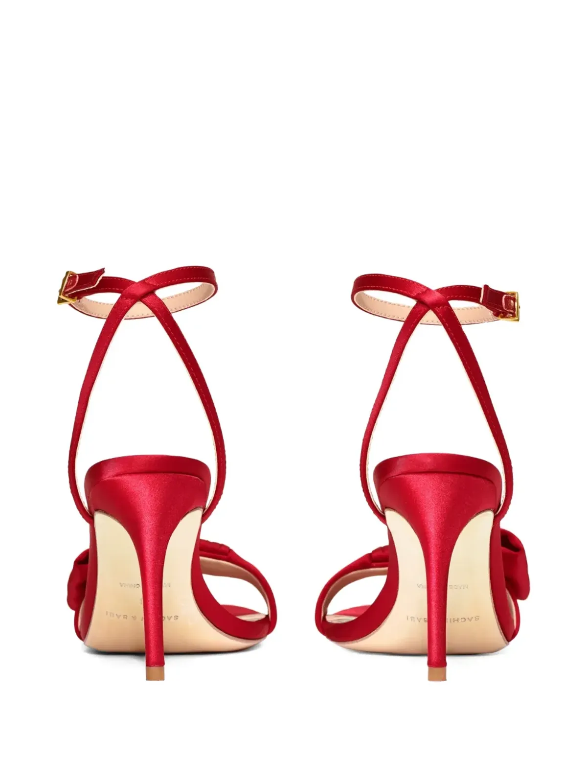 Sachin & Babi Chelsea bow-detail sandals - Red - 画像2