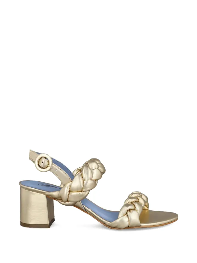 Bird&Co Bird&Co braided sandals - Goldの商品画像