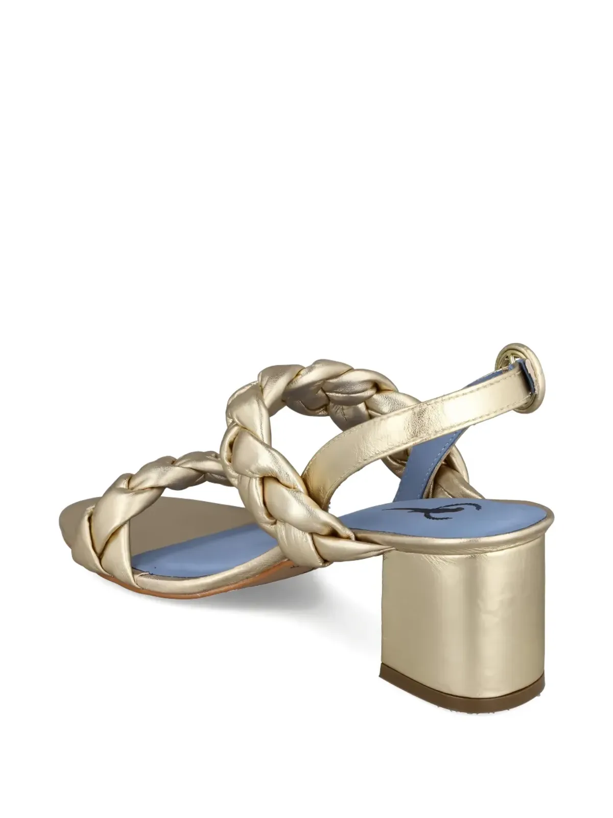 Bird&Co braided sandals - Gold - 画像4