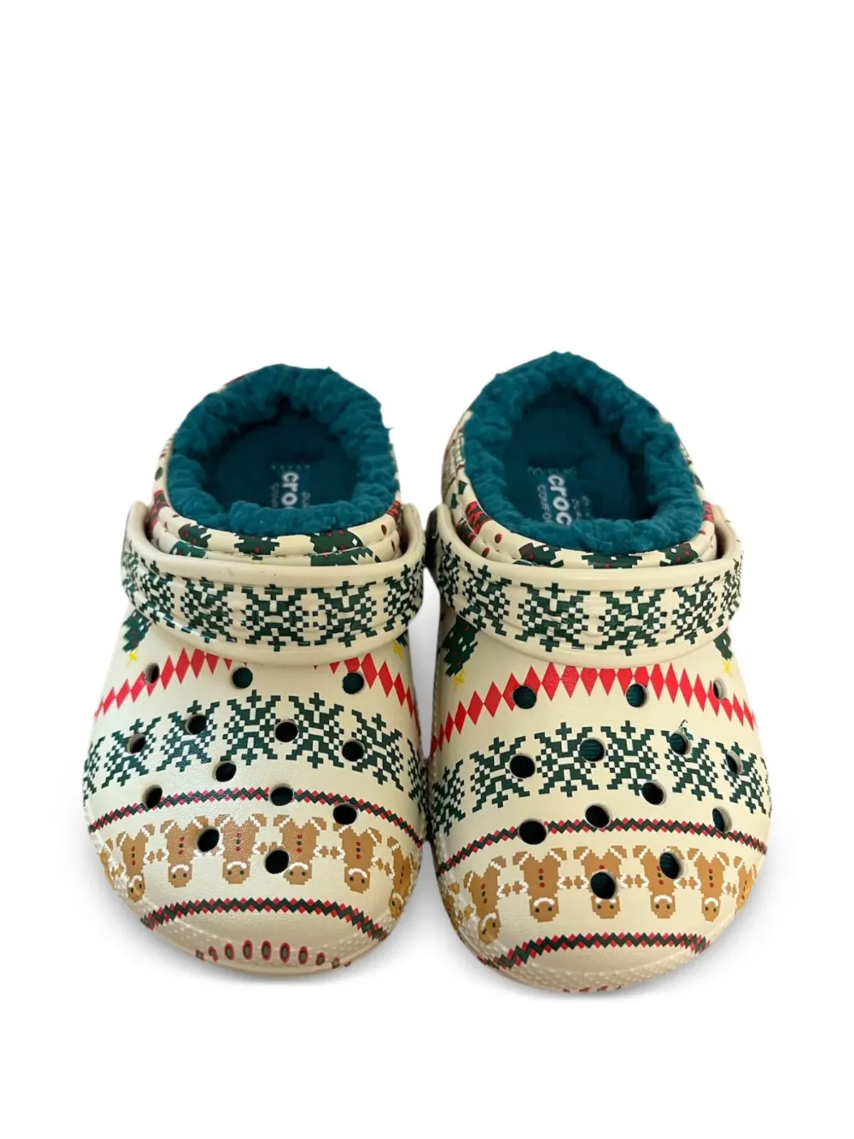 Crocs Kids Classic Lined clog sandals - 画像2
