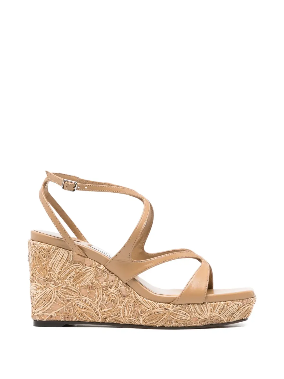 Jimmy Choo Aylaストラップサンダル - 画像1