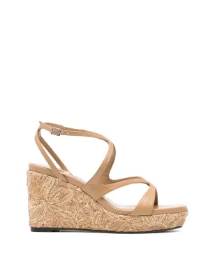 Jimmy Choo Aylaストラップサンダル - サムネイル1