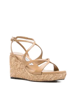 Jimmy Choo Aylaストラップサンダル - サムネイル2