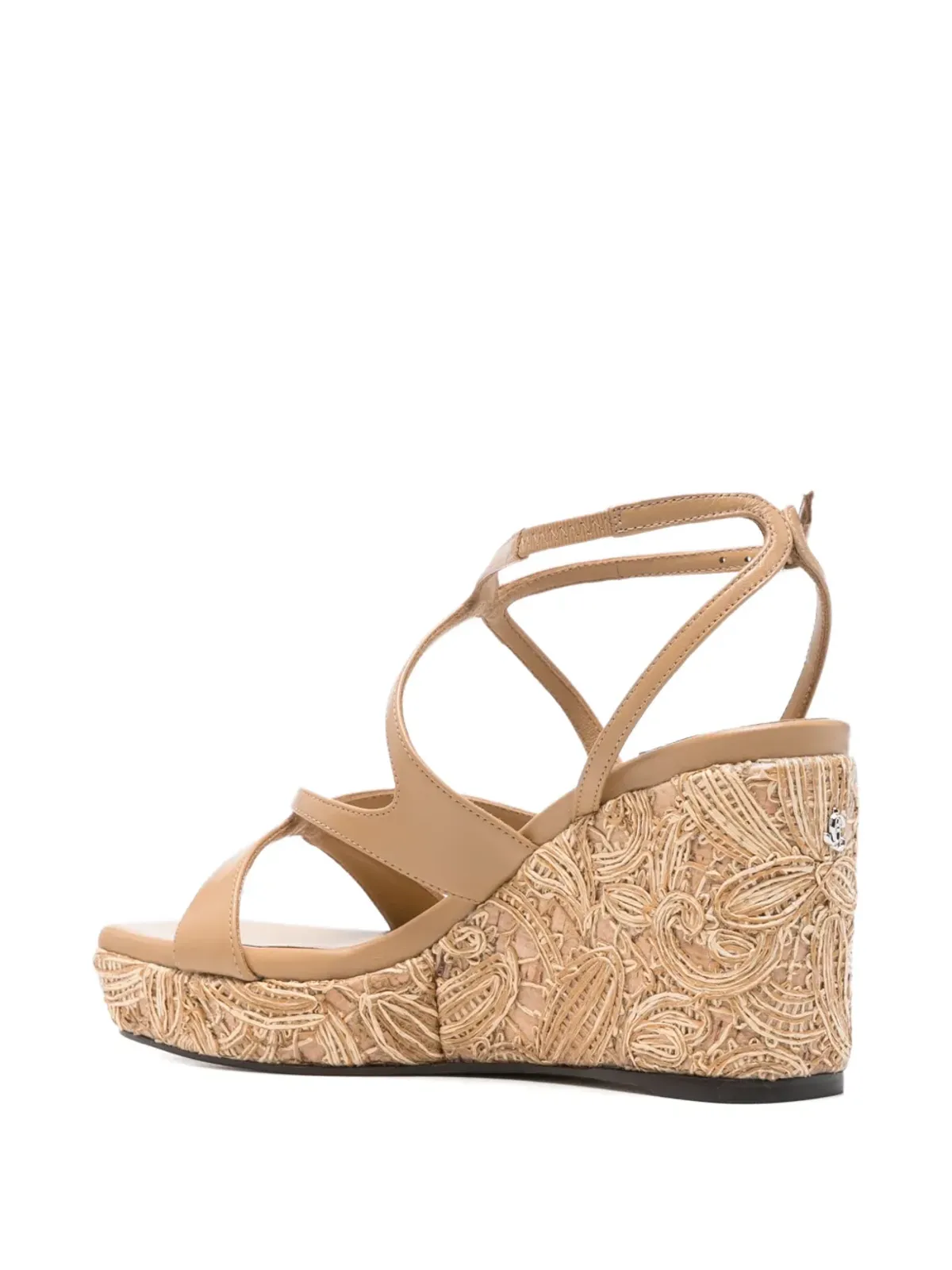Jimmy Choo Aylaストラップサンダル - 画像3