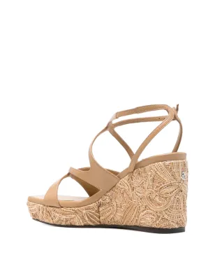 Jimmy Choo Aylaストラップサンダル - サムネイル3