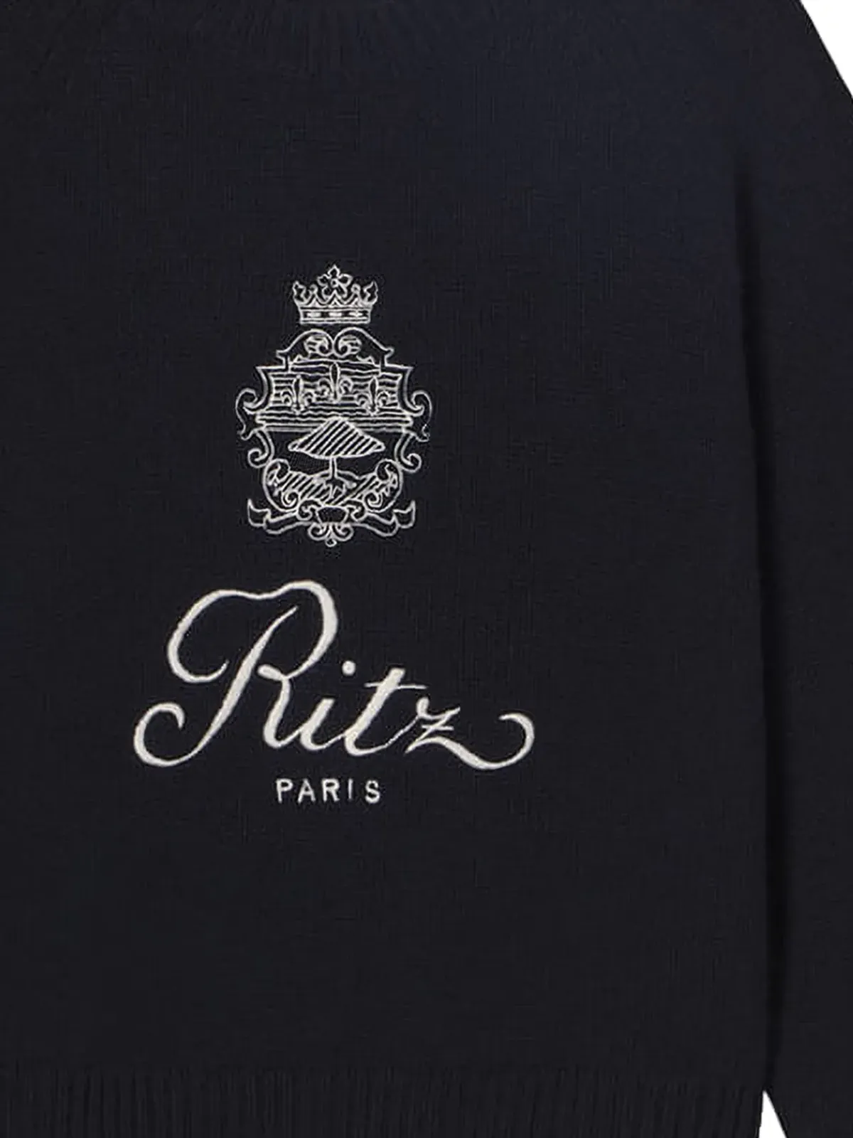 FRAME × Ritz Paris 紋章刺繍セーター - 画像2