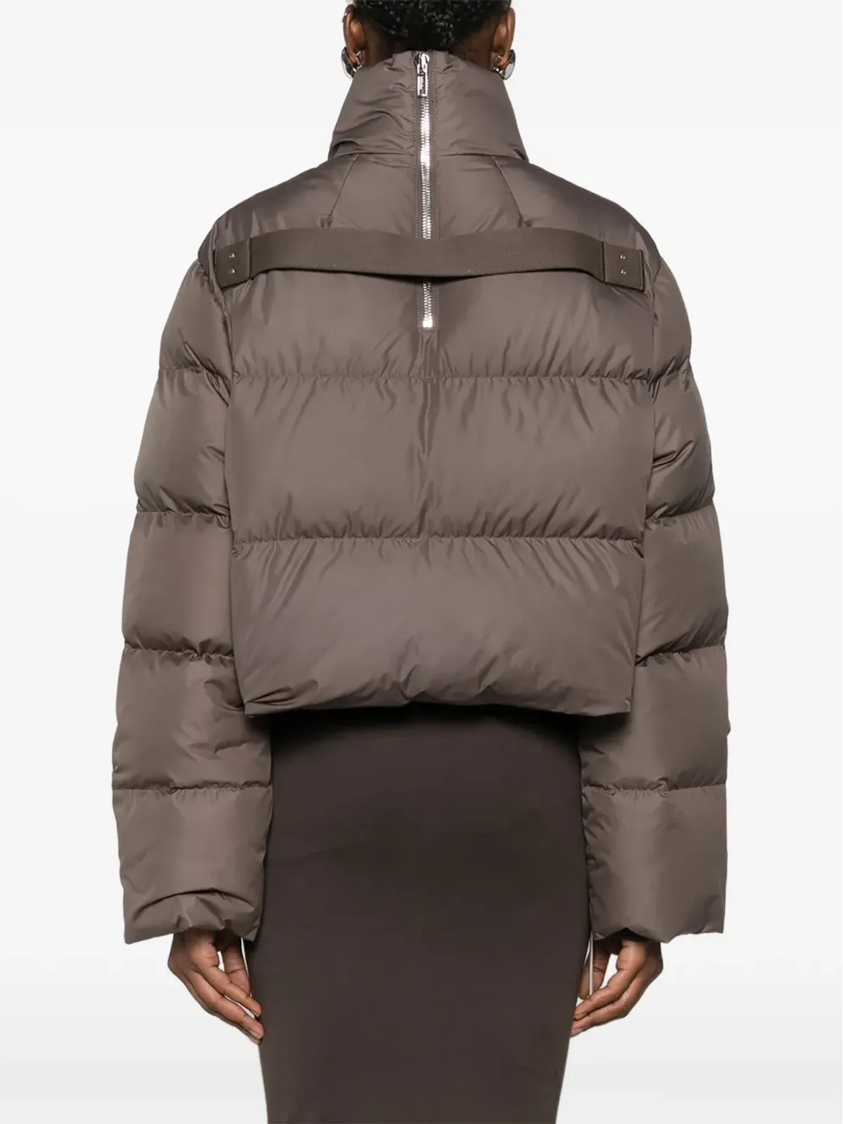 Moncler + Rick Owens クロップド ダウンジャケット - 画像4