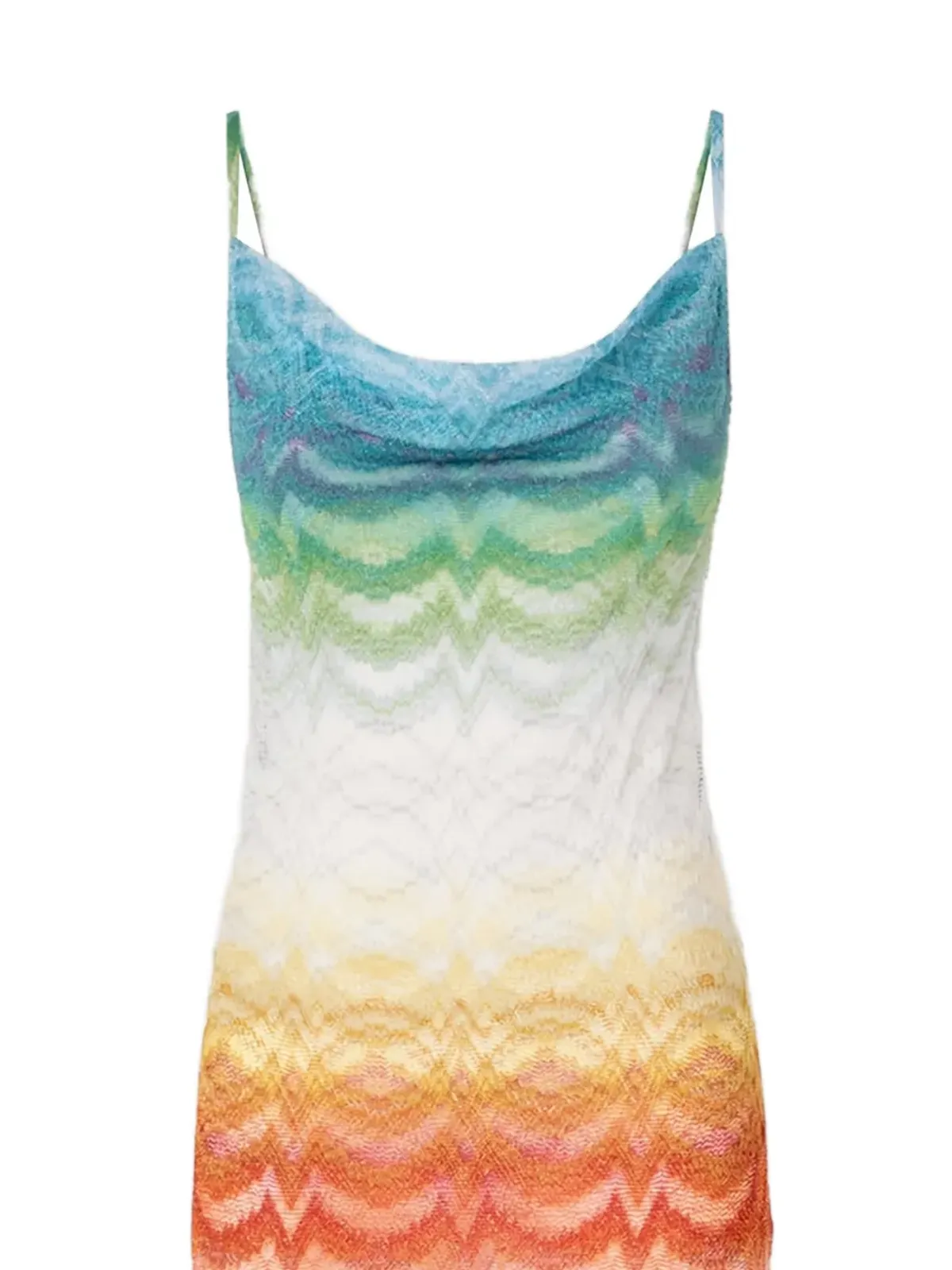 Missoni カウルネック ビーチドレス - 画像2