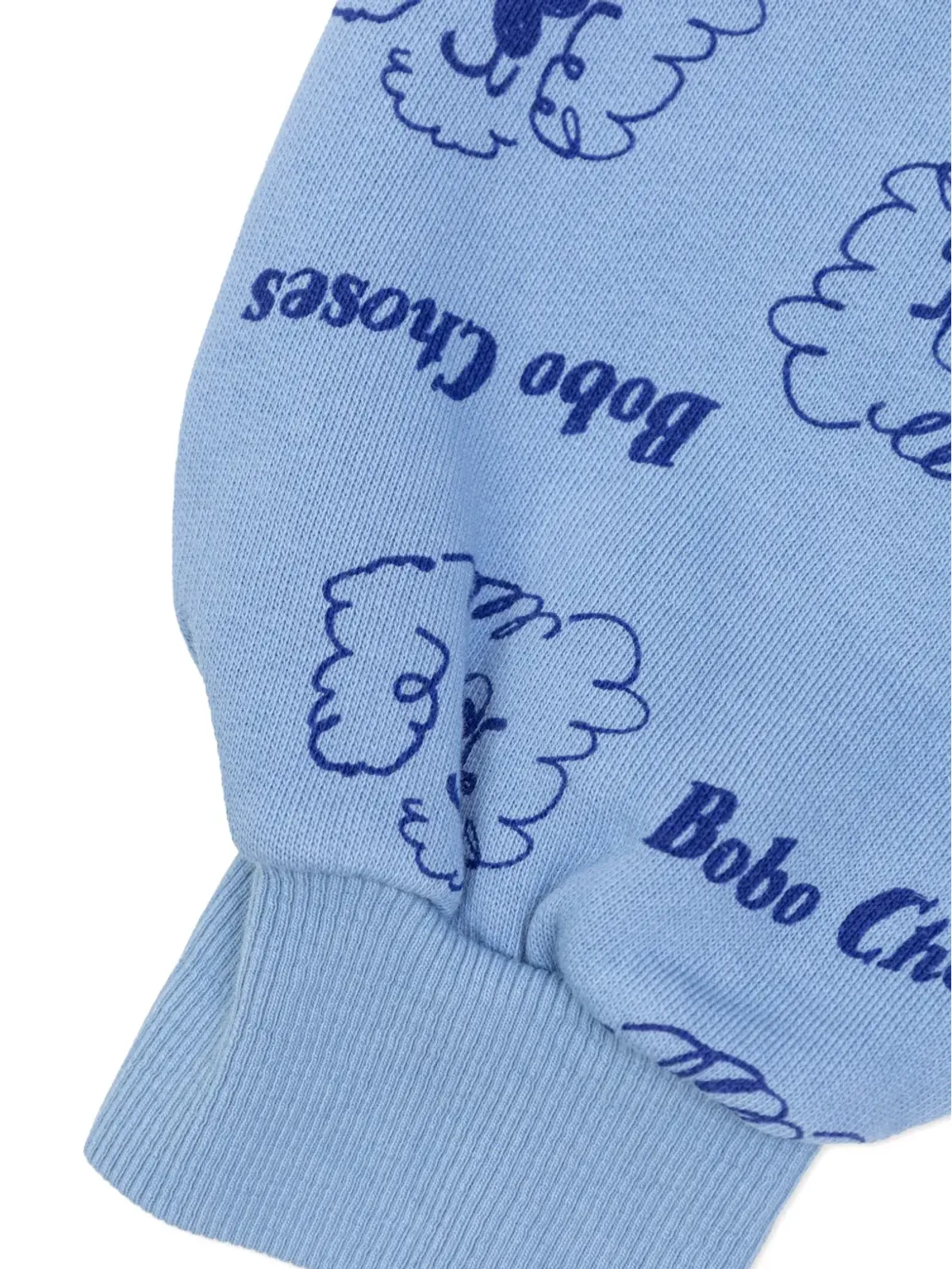 Bobo Choses プリントディテール スウェットシャツ ブルー - 画像3