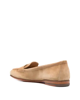 Santoni ブラウン ペニーローファー - サムネイル3