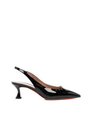 Santoni ポイントトゥー・スリングバック・パンプス - サムネイル1
