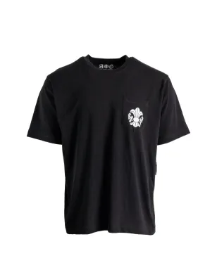 Amal Guessous ポケットディテールTシャツ ブラック - サムネイル1