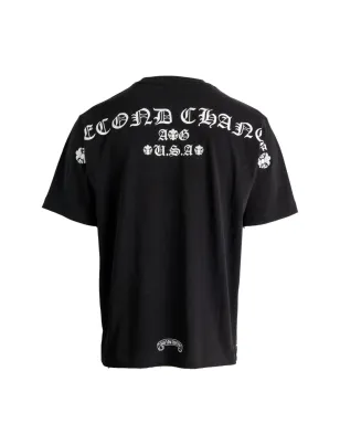 Amal Guessous ポケットディテールTシャツ ブラック - サムネイル2