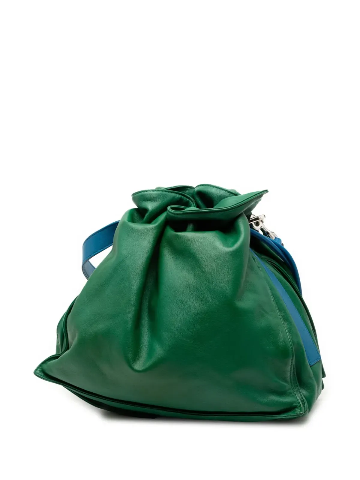 Loewe | バイカラー ナパレザー フラメンコ タッセル クロスボディバッグ - ブルー - 画像3