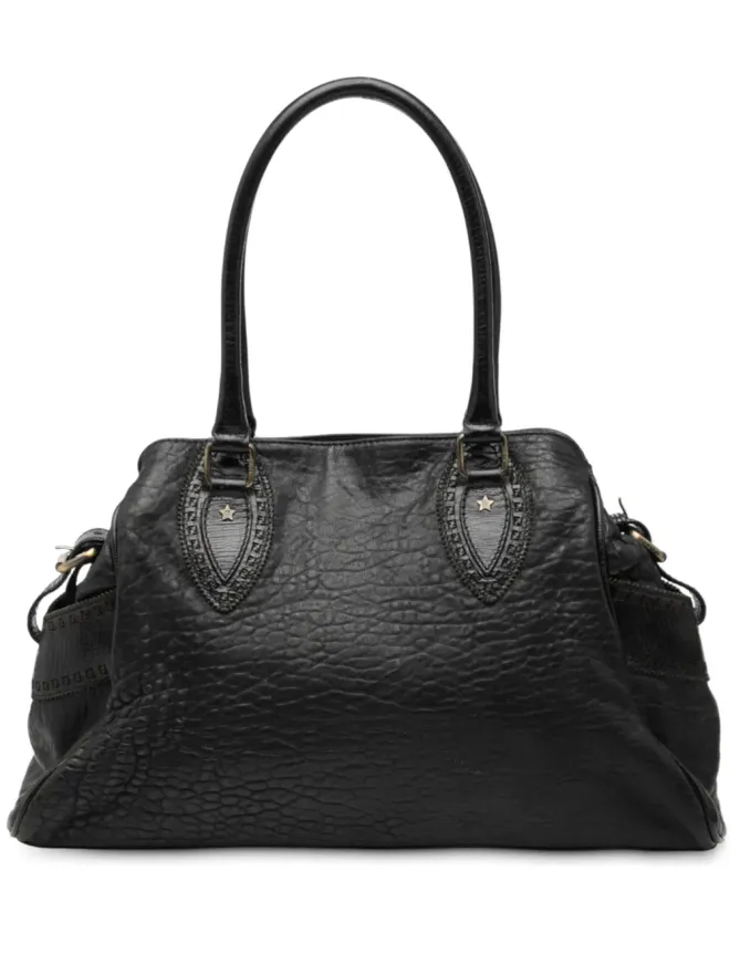 Fendi Pre-Owned Fendi Pre-Owned レザー Etniko Du Jour ハンドバッグ - ブラックの商品画像