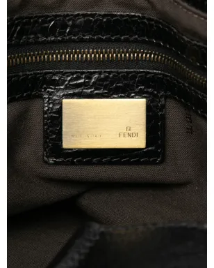 Fendi Pre-Owned レザー Etniko Du Jour ハンドバッグ - ブラック - サムネイル5