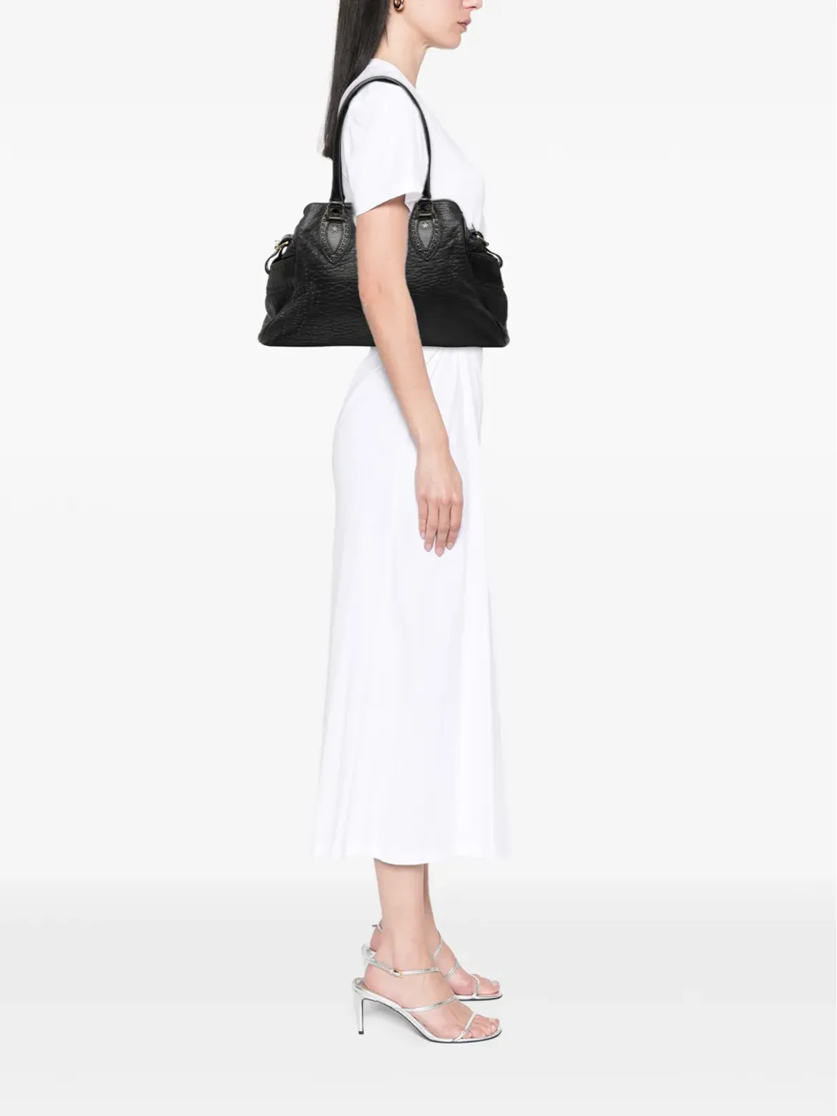 Fendi Pre-Owned レザー Etniko Du Jour ハンドバッグ - ブラック - 画像2