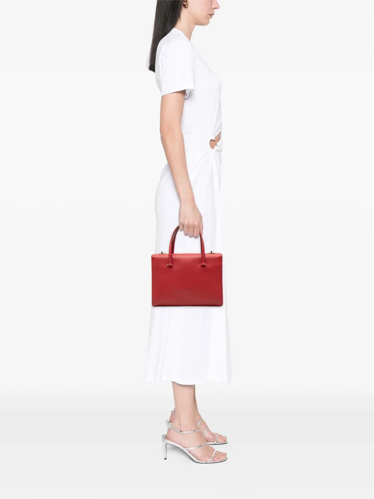 Prada Pre-Owned サフィアーノ・ターンロック ハンドバッグ - 画像2
