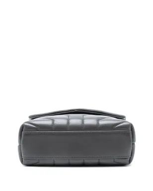 Saint Laurent Pre-Owned 2017 Toy Matelasse Leather Monogram LouLou クロスボディバッグ - ブラック - サムネイル4