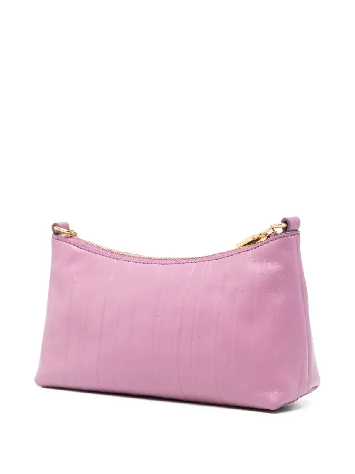 Coccinelle vertical stripes shoulder bag - Pink - 画像3