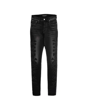 AMIRI ボーンディテールジーンズ - サムネイル1
