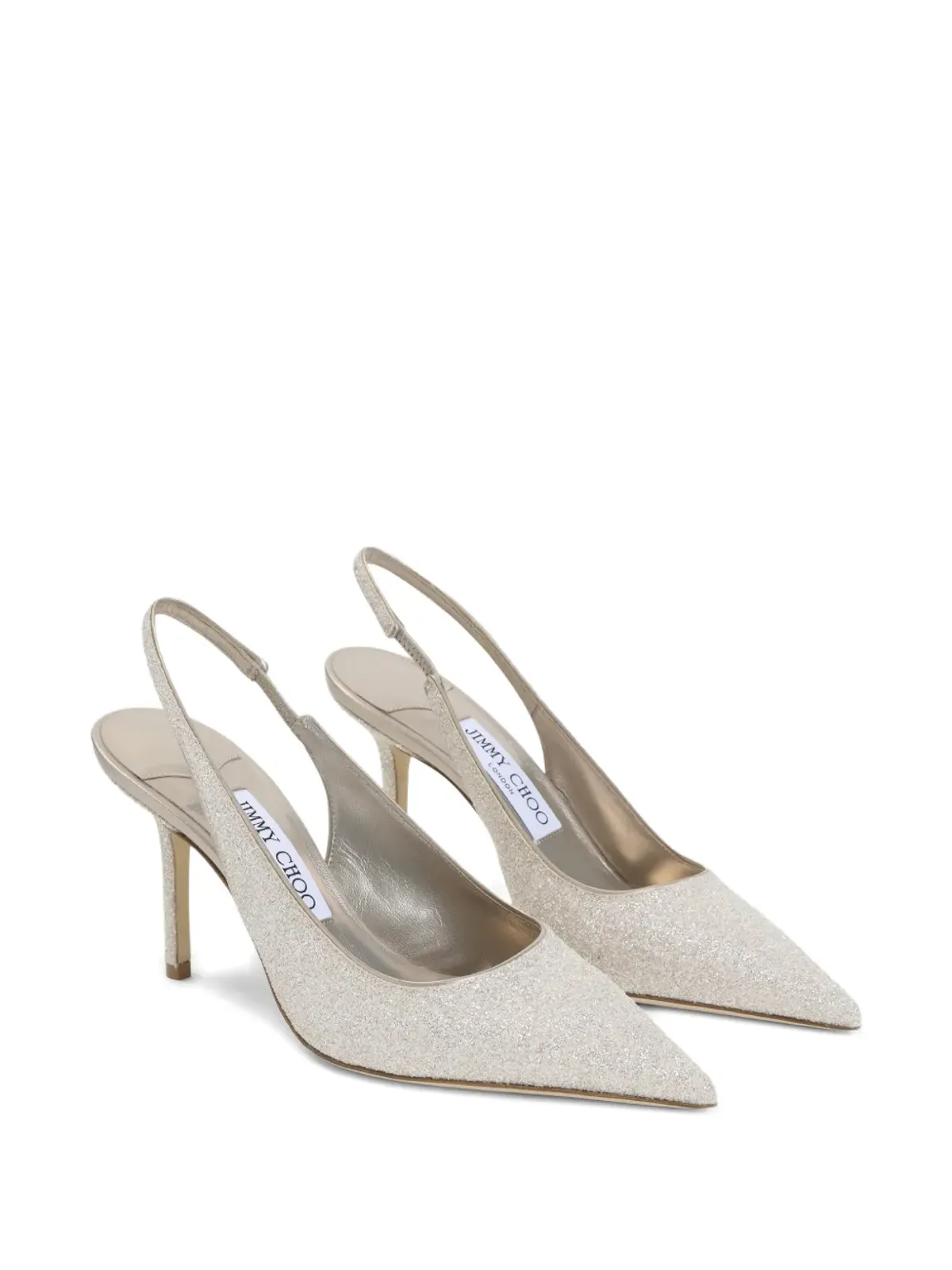 Jimmy Choo ラブ・スリングバック・ポイントトゥ・パンプス - 画像2